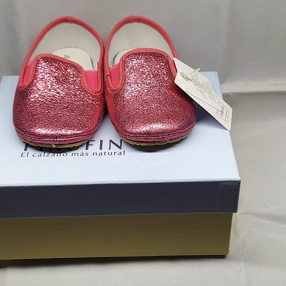 Pirufin Baby Shoes Made in Spain Style Vulcano Fresa 18